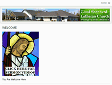 Tablet Screenshot of goodshepherd-lcms.org